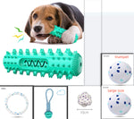 Load image into Gallery viewer, Pet Supplies Vocal Pet Dog Teething Stick Cleaning Dog Toothbrush Vent Chewing Dog Toy
