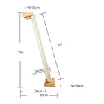 Load image into Gallery viewer, Solid Wood Large Cat Climbing Frame Cat Litter Cat Tree One Cat Shelf
