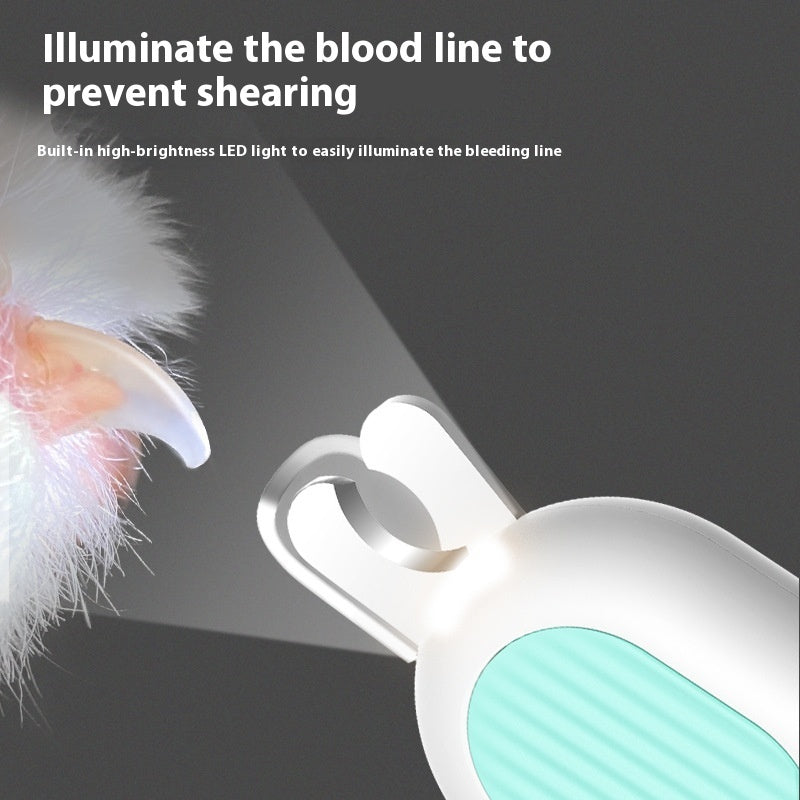 Pet LED Labor-saving Cat Nail Scissors