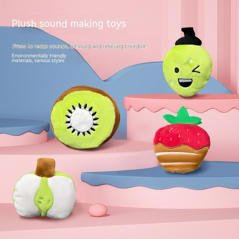 Strawberry chocolate dog toy pet products