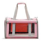 Load image into Gallery viewer, Outdoor Portable Pet Bag Transparent Breathable Foldable Pet Bag
