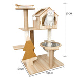 Load image into Gallery viewer, Cat Crawl Nest Scratching Board Tree Supplies Pet Toy Space Capsule
