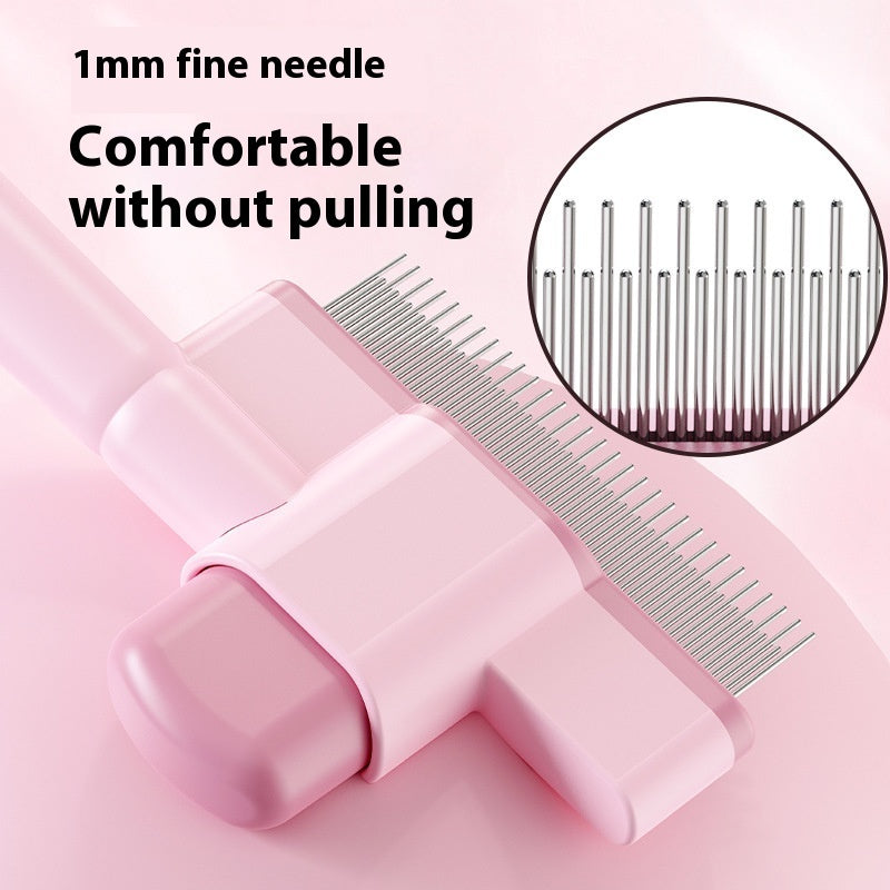 Pet comb dog cat flea removal comb dense gear comb