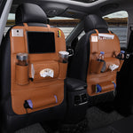 Load image into Gallery viewer, Car Interior Supplies Multifunctional Seat Back Leather Folding
