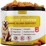 Load image into Gallery viewer, Scoot Stopper Soft Chews Fiber For Dogs Dog Anal Gland And Digestion Support Anal Gland Chews With Pumpkin And Psyllium Husk 180 Chewables For Dog Digestive Health
