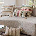 Load image into Gallery viewer, Jacquard Couch Pillow Bed Head Cushion Cover Without Core
