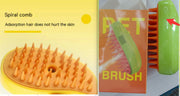 3 In 1 Cat Steam Brush Steamy Dog Brush Electric Spray Cat Hair Brushes For Massage Pet Grooming Comb Hair Removal Combs