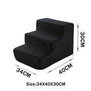Pet Cat Sofa Steps Folding Non-slip Dog Ladder