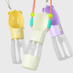 Load image into Gallery viewer, 2 In 1 Portable Dog Water Bottle For Small Big Dogs Cat Outdoor Leak-proof Puppy Drinking Bowl With Food Container Pets Feeder Pet Products
