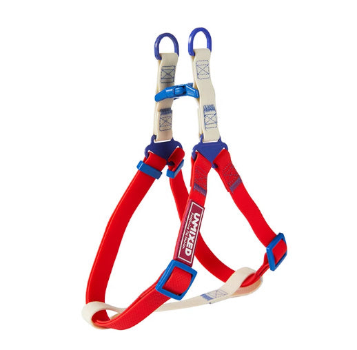 Dog outing hand holding rope pvc waterproof chest and back collar stain resistant