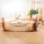 Load image into Gallery viewer, Cat Net Red Cat Litter Roll Totoro Toys Drilling Hole Cat Supplies
