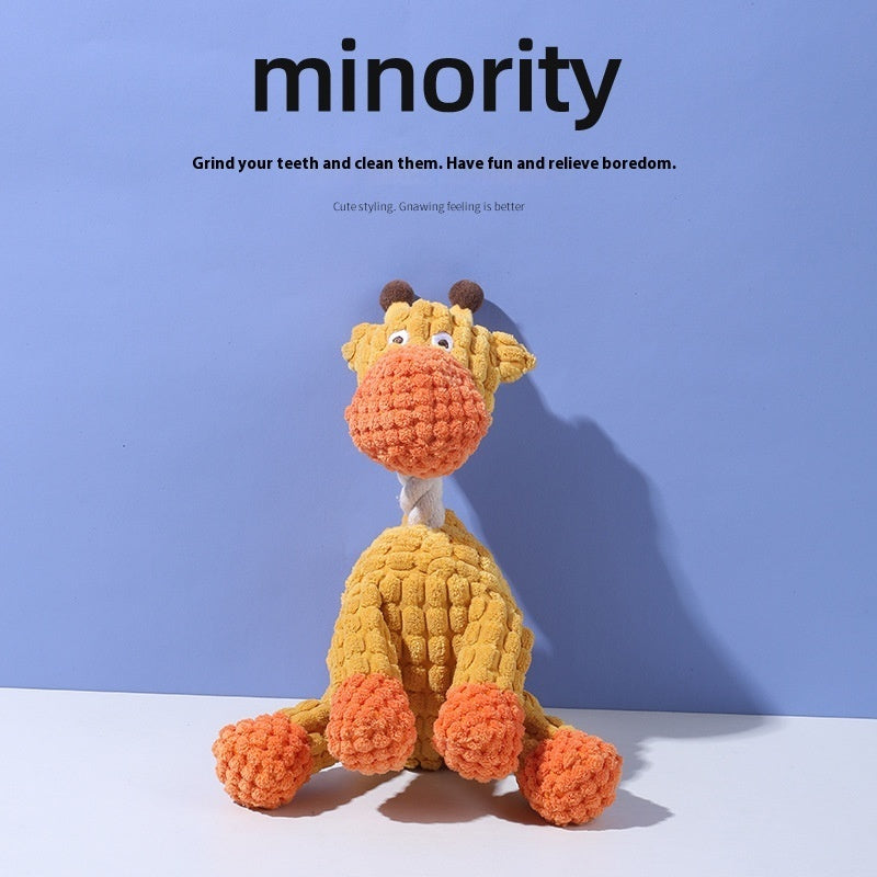 Pet toy dog bite sound toy plush interactive